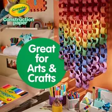 Crayola Construction Paper 240ct for Kids Arts and Crafts