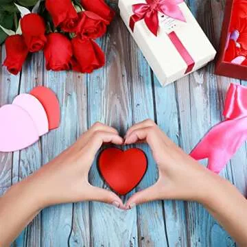 Heart Shape Cute Sticky Notes Cute Fun Self-Adhesive Pastel Heart Notepads Memo Stickers 300 Sheets for School Office Organizer Girl Lover Valentine's Day (Without Line)