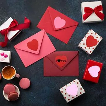 Heart Shape Cute Sticky Notes Cute Fun Self-Adhesive Pastel Heart Notepads Memo Stickers 300 Sheets for School Office Organizer Girl Lover Valentine's Day (Without Line)