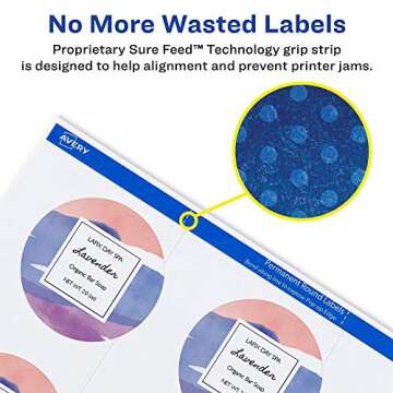 Avery Round Printable Labels 2 Inch Diameter Quality