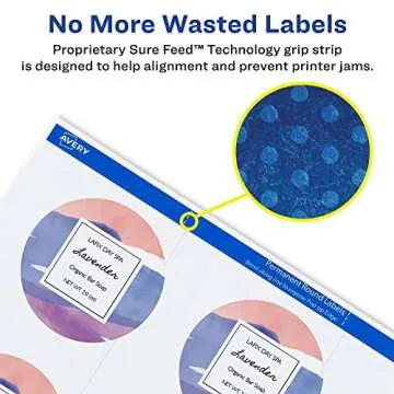 Avery Round Printable Labels 2 Inch Diameter Quality