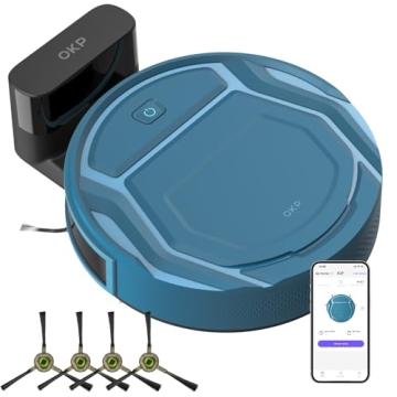 OKP K2-Pro Robot Vacuum: Smart WiFi, Alexa, Auto-Charge & Quiet Clean