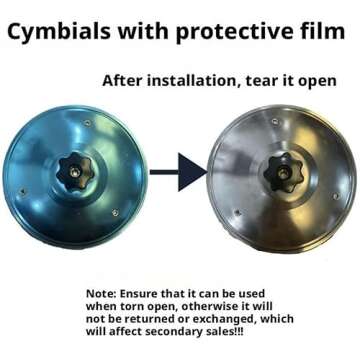 Car Cymbal Air Vent for Fun and Music Lovers on the Road