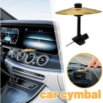 Car Cymbal Air Vent for Fun and Music Lovers on the Road