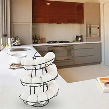 BBT-shop Egg Skelter Dispenser Rack - 24 Egg Holder