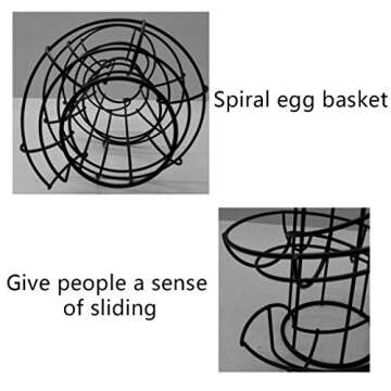 BBT-shop Egg Skelter Dispenser Rack - 24 Egg Holder