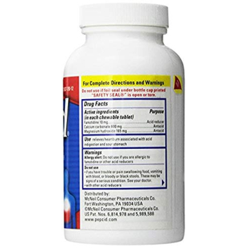 Pepcid Complete Berry Chewable Tablets Fast Heartburn Relief