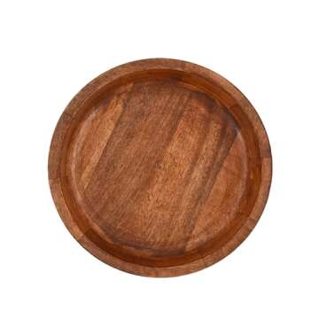 Samhita Mango Wood Decorative Bowl for Home Decor