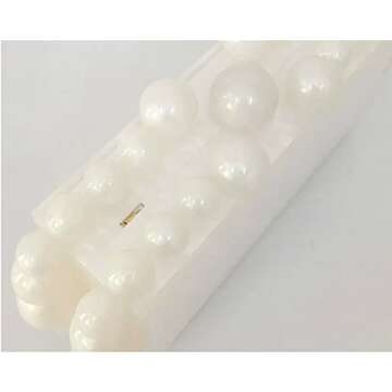 Acrylic Evening Handbag for Women – Elegant Marble Clutch