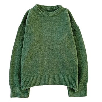 XIBAOBAO Women's Cozy Oversized Mohair Sweater for Fall
