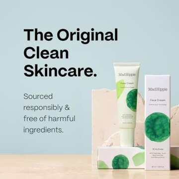 Mad Hippie Face Cream – Age-Defying Face Moisturizer & Skin Tightening Cream with Niacinamide, Advanced Peptides & Argan Oil (1.02 Oz)