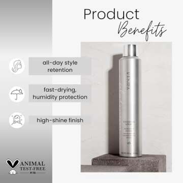 Kenra Platinum Finishing Spray 26 50% | Maximum Hold & All-Day Style | Humidity-Resistant