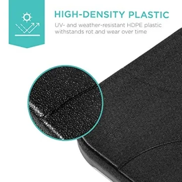 Heavy-Duty 4-Piece Umbrella Stand with Easy-Fill Spouts