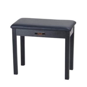 Sanpuli Solid Wood Single Piano Stool/Piano Bench with Storage