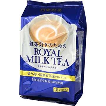 TWIN Pack Royal Milk Tea Hot Cold Nitto Kocha 10 Pouch Pack (total 20 pouch)