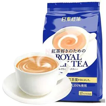 TWIN Pack Royal Milk Tea Hot Cold Nitto Kocha 10 Pouch Pack (total 20 pouch)