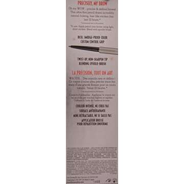 Benefit Precisely My Brow Pencil, Ultra Fine Brow Defining Pencil, Shade 1 - Cool Light Blonde, 0.08 Grams / 0.002 Ounces, Full Size (Full, 1)