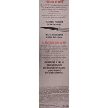 Benefit Precisely My Brow Pencil, Ultra Fine Brow Defining Pencil, Shade 1 - Cool Light Blonde, 0.08 Grams / 0.002 Ounces, Full Size (Full, 1)