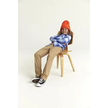 Levi's Boys' Little 511 Slim Fit Uniform Pants, Harvest Gold, 7