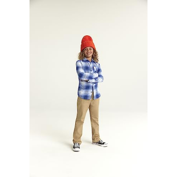 Levi's Boys' Little 511 Slim Fit Uniform Pants, Harvest Gold, 7