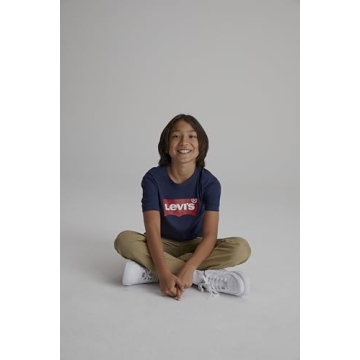 Levi's Boys' Little 511 Slim Fit Uniform Pants, Harvest Gold, 7