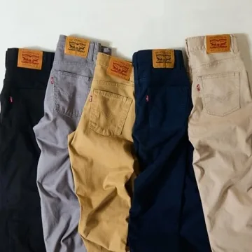 Levi's Boys' Little 511 Slim Fit Uniform Pants, Harvest Gold, 7