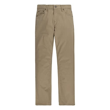 Levi's Boys' Little 511 Slim Fit Uniform Pants, Harvest Gold, 7