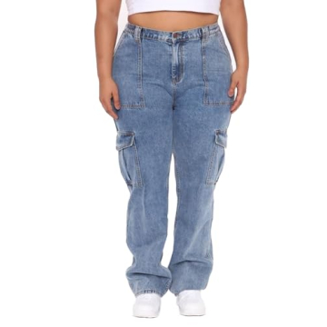 Stylish ECUPPER Women Baggy Cargo Jeans for All Occasions