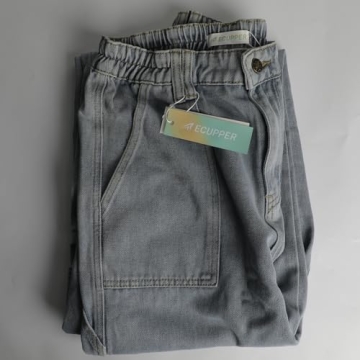 Stylish ECUPPER Women Baggy Cargo Jeans for All Occasions