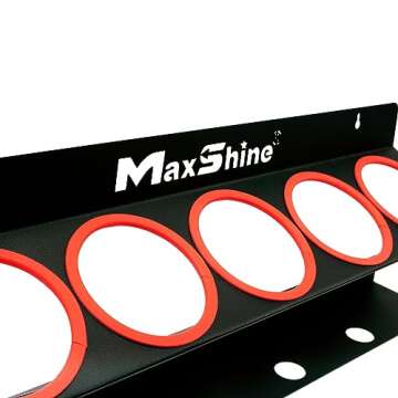 Maxshine Detailing Spray Bottle Holder - Organize Your Garage