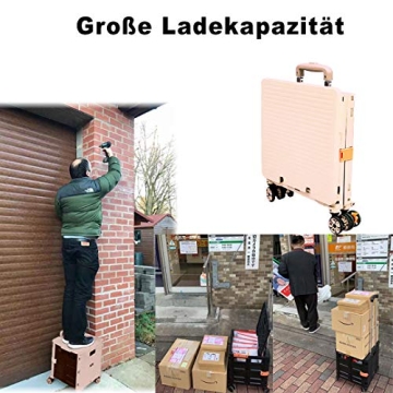 Foldable Utility Cart Portable Handcart for Easy Travel