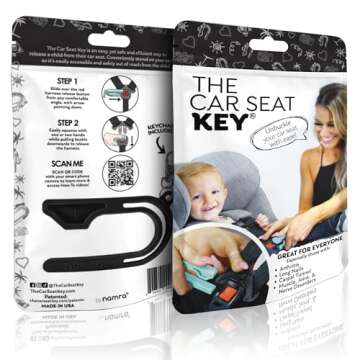 The Car Seat Key - Easy Unbuckle Tool for Parents