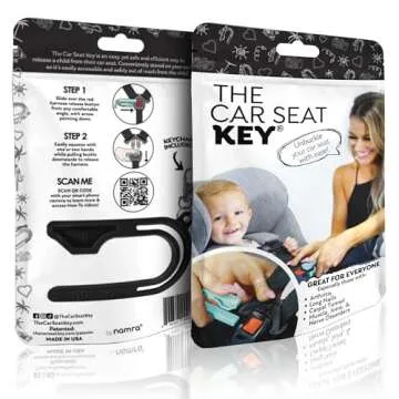 The Car Seat Key - Easy Unbuckle Tool for Parents