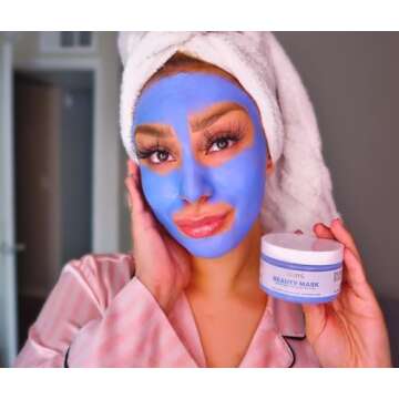 Moisturizing Teami Beauty Facial Mask for All Skin Types