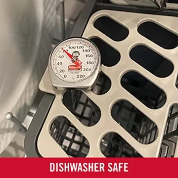 Instant Read Thermometer - Pocket Size & Dishwasher Safe