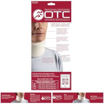 OTC Cervical Collar - Soft Foam Neck Support Brace