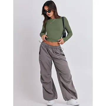 Chic ANRABESS Long Sleeve Crop Top - Perfect for All Occasions