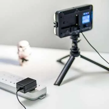 6.5ft 12V 2A Power Supply, 2M Cable 90 Degree 12V 2A Wall Charger Adapter, 100-240V Input AC DC Adapter for Led Light, Strip Light, Monotor, CCTV Camera, GPS, Webcam, Router, 5.5x2.1mm