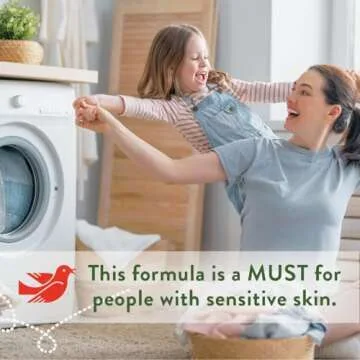 Rebel Green USDA Organic HE Liquid Fresh Laundry Detergent - Natural & Hypoallergenic Laundry Soap, Lavender and Grapefruit - 64 Loads