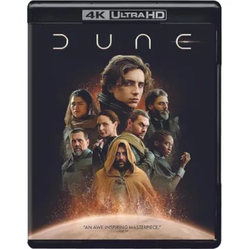 Dune (4K Ultra HD + Blu-ray) Epic Sci-Fi Masterpiece with Stunning Quality