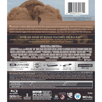 Dune 4K UHD Blu-ray Stunning Adaptation and Quality