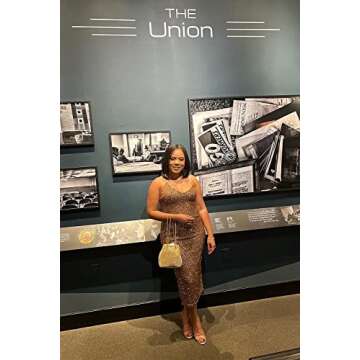 JIAN YA NA Full Rhinestones Bucket Bag for Women Fashion Shoulder Bag Purses Crossbody Bags with Long Chain Evening Bag for Wedding Party