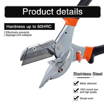 Versatile Multi Angle Miter Cutter for Crafts & DIY Projects