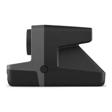 Polaroid Originals Now Viewfinder i-Type Instant Camera (Black) Bundle with Color Instant Film for i-Type Cameras (8 Exposures) and Film Kit with Magnetic/Hanging Frames and Storage Box (3 Items)