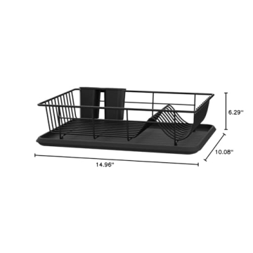 GSlife Small Dish Drying Rack - Compact Kitchen Solution