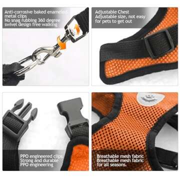 Shudyear Cat Harness for Outdoor Adventures