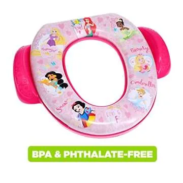 Disney Princess Soft Potty Seat - Comfort & Easy to Clean