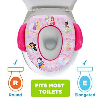 Disney Princess Soft Potty Seat - Comfort & Easy to Clean