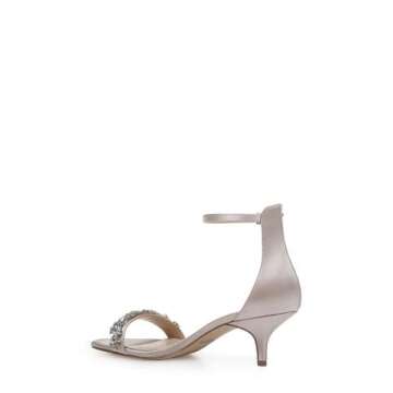 Jewel Badgley Mischka Dash Ankle Strap Kitten Heel