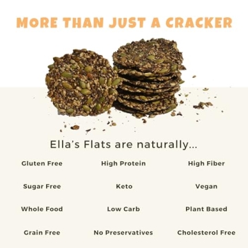 ELLA’S FLATS® Caraway Crisps – Gluten Free & Healthy Snack
